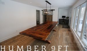 reclaimed wood cottage tables Ontario, cottage, cottage life, rustic table, farmhouse table, Ontario