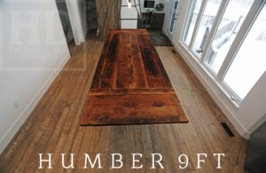 reclaimed wood cottage tables Ontario, cottage, cottage life, rustic table, farmhouse table, Ontario