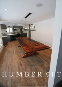 reclaimed wood cottage tables Ontario, cottage, cottage life, rustic table, farmhouse table, Ontario