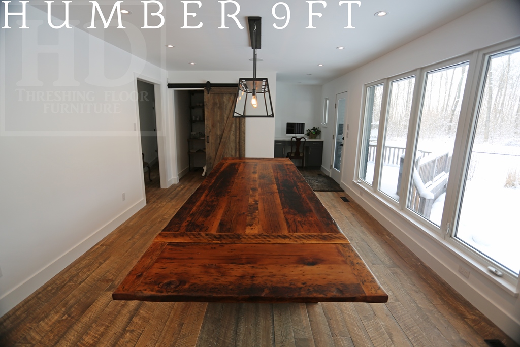 reclaimed wood cottage tables Ontario, cottage, cottage life, rustic table, farmhouse table, Ontario