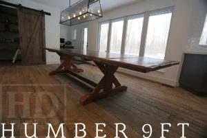 reclaimed wood cottage tables Ontario, cottage, cottage life, rustic table, farmhouse table, Ontario