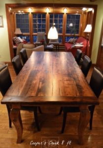 reclaimed wood tables, HD Threshing, reclaimed, epoxy, oakville, ontario, canada