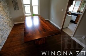reclaimed wood tables Ontario, Ancaster, Ontario, epoxy, Gerald Reinink, hemlock, barnboard hemlock