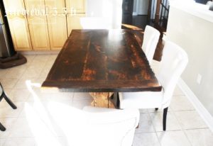 reclaimed wood tables Ontario, sawbuck, HD Threshing, Reinink, epoxy, salvaged wood tables Ontario, recycled wood furniture, recycled wood tables, Oakville, Ontario, Reclaimed Wood Tables Oakville