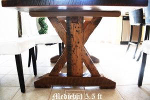 reclaimed wood tables Ontario, sawbuck, HD Threshing, Reinink, epoxy, salvaged wood tables Ontario, recycled wood furniture, recycled wood tables, Oakville, Ontario, Reclaimed Wood Tables Oakville