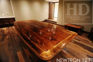 recycled wood table, reclaimed wood, boardroom table Ontario, boardroom tables Ontario, reclaimed wood tables Ontario, Brampton, Ontario, barnwood, distressed, rustic, modern, boat shaped table