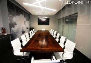 reclaimed wood boardroom table, boardroom table, Toronto, Oakville, Ontario, custom boardroom table, sold wood boardroom table, recycled wood furniture, recycle