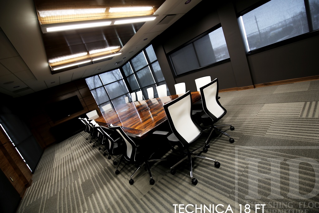 boardroom tables Toronto, custom boardroom tables, conference tables Ontario, boardroom tables Ontario, epoxy, logo embedded, HD Threshing Floor Furniture, Gerald Reinink