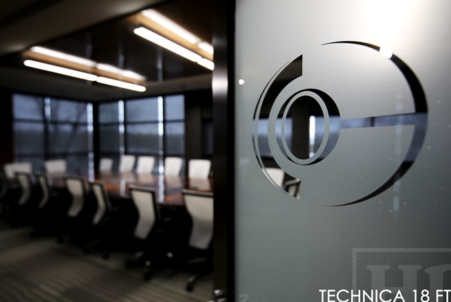 boardroom tables Toronto, custom boardroom tables, conference tables Ontario, boardroom tables Ontario, epoxy, logo embedded, HD Threshing Floor Furniture, Gerald Reinink