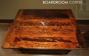 coffee table, Ontario, reclaimed wood coffee table, HD Threshing, Gerald Reinink, custom made, recycled wood coffee table, recycled wood, distressed wood
