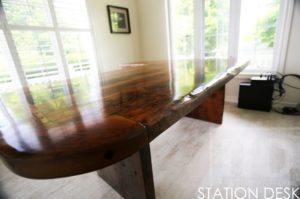 reclaimed wood desks Vineland Ontario, Ontario, desks Ontario, barnwood hemlock, custom desks Ontario, live edge desk, Vineland, Ontario, Canada
