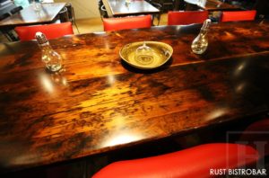 restaurant tables Ontario, pub table tops, restaurant table tops, reclaimed wood tables Ontario, reclaimed wood restaurant tables Ontario, Toronto, Burlington, epoxy