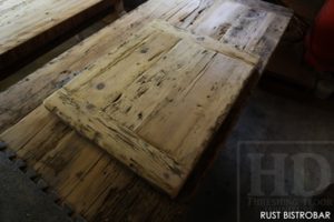restaurant tables Ontario, pub table tops, restaurant table tops, reclaimed wood tables Ontario, reclaimed wood restaurant tables Ontario, Toronto, Burlington, epoxy