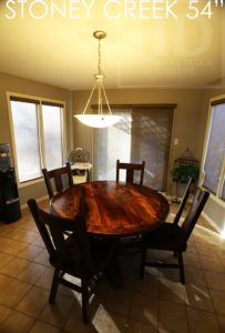 round table, unique table ontario, recycle, reclaimed wood table Ontario, HD Threshing, epoxy, resin