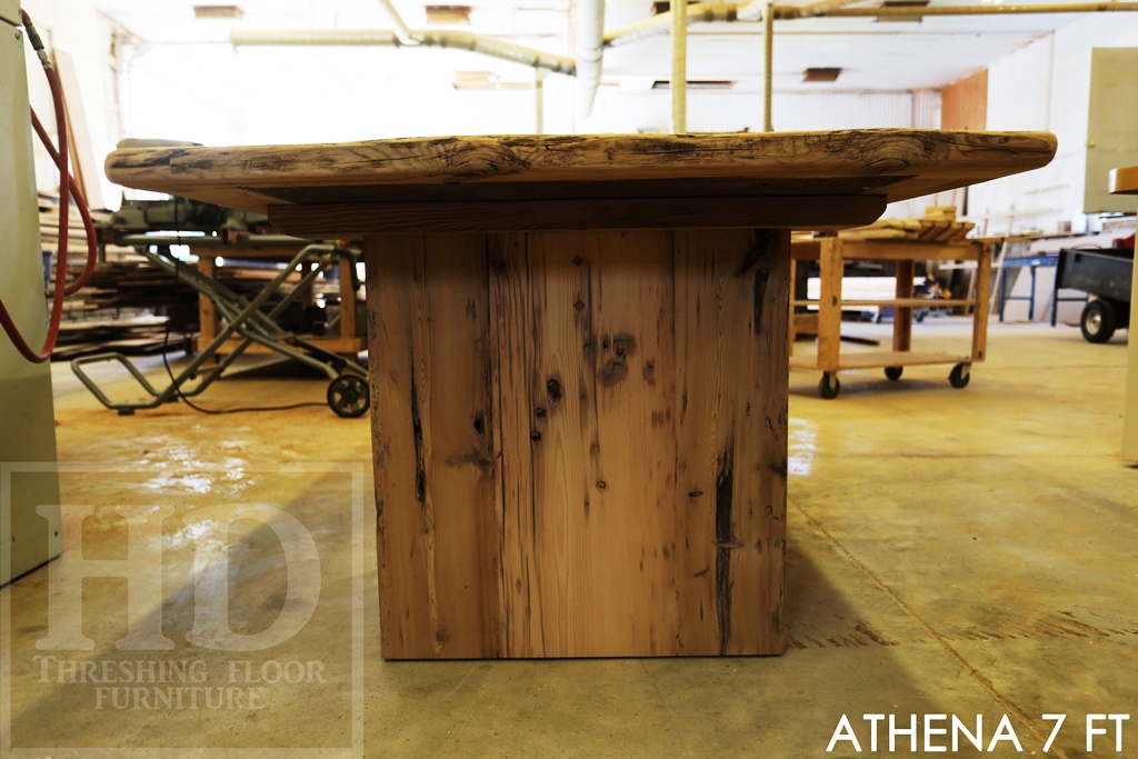 Reclaimed Wood Dining Tables Ontario Cambridge HD Threshing Gerald