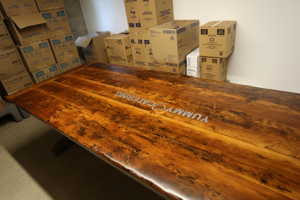 boardroom tables Toronto, reclaimed wood tables Ontario