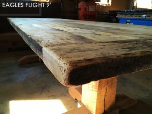 boardroom tables Ontario, Guelph, Boardroom Table Guelpg, epoxy, polyurethane, hemlock, barnwood, modern, recycled, rustic boardroom table