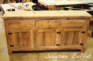 rustic cottage furniture, cottage, reclaimed wood furniture Ontario, Lee Valley Hardware, Barnwood Construction, epoxy, resin, rustic, solid wood, recycled, Gerald Reinink
