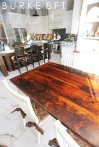harvest tables Toronto, farmhouse harvest table, recycled, epoxy, resin, barnwood, custom harvest table, reclaimed wood tables Ontario, Reinink