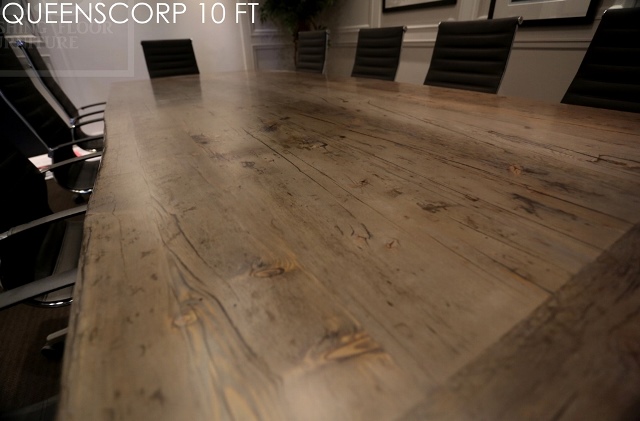 solid wood boardroom tables, Toronto, Grey, Gray, Reclaimed Wood Tables Ontario, HD Threshing, Threshing Floor, Live Edge, epoxy, conference, commercial, marketing, law