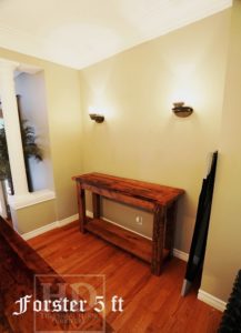 reclaimed wood console tables Ontario, buffet console, dining console, reclaimed, recycled. HD Threshing, epoxy, rein, farmhouse, mennonite, distressed