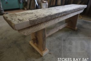 reclaimed wood tables Ontario, cottage tables, cottage furniture, Muskoke, Kitchener, Waterloo, thick top, live edge, premium epoxy, HD Threshing Floor Furniture, Gerald Reinink, farmhouse table, rustic table, rustic furniture, cottage life, rustic, distressed