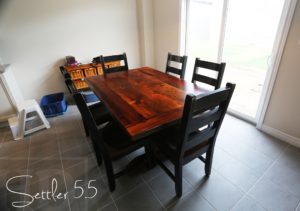 recycled wood table, historical wood, antique wood tables Ontario, wormy maple chairs, reclaimed Pine, Pine cottage tables Ontario