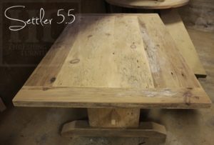 recycled wood table, historical wood, antique wood tables Ontario, wormy maple chairs, reclaimed Pine, Pine cottage tables Ontario