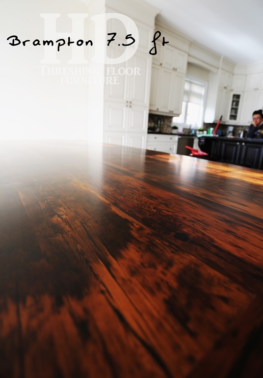reclaimed wood tables Ontario, Gerald Reinink, Toronto, epoxy, trestle
