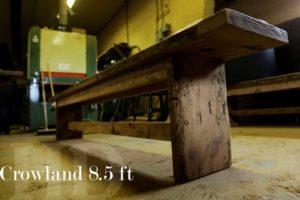 reclaimed wood tables Ontario, epoxy, hemlock, modern old rustic, cottage table, HD Threshing Floor Furniture, Gerald Reinink, recycled, environment, live edge