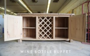 reclaimed wood wine rack, wine, cabinet, Ontario, Reiinink, Unfinished, Lee Valley Hardware, Ontario barnwood, recycled wood cabinet