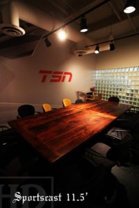 boardroom table Ontario, conference table, boardroom tables Ontario, commercial tables, marketing, HD Threshing Floor Furniture, epoxy, barnwood hemlock, TSN, Reinink, rustic table, resin, modern boardroom table