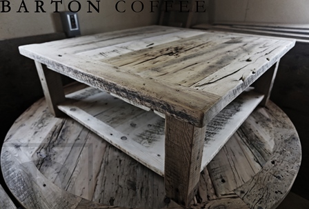 coffee table, Niagara Falls, Ontario, HD Threshing Floor Furniture, rustic wood coffee table, cottage coffee table, cottage life, hemlock, barnwood, Gerald Reinink Sales