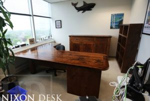 reclaimed wood desk, desks Toronto, barnwood desk, epoxy, resin, HD Threshing Floor Furniture, hemlock, custom desks Ontario, Toronto, modern farmhouse, office furniture Toronto, reclaimed wood office furniture