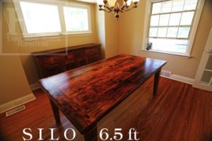 reclaimed wood harvest table, reclaimed wood tables London, epoxy, resin, HD Threshing Floor Furniture, rustic farmhouse table