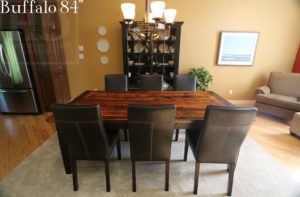 harvest tables Toronto, farmhouse table, Peterborough, Ontario, epoxy, resin, HD Threshing Floor Furniture, HD Threshing, Reinink, modern farmhouse, cottage table