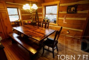reclaimed wood tables Guelph, Ontario, barnwood table, sawbuck, HD Threshing, solid wood table, live edge. HD Threshing Floor Furniture, epoxy, resin, recycled wood table, hemlock barnwood
