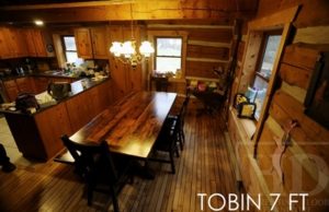 reclaimed wood tables Guelph, Ontario, barnwood table, sawbuck, HD Threshing, solid wood table, live edge. HD Threshing Floor Furniture, epoxy, resin, recycled wood table, hemlock barnwood