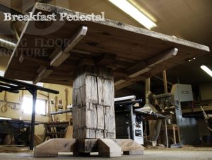 reclaimed wood tables Ontario, Toronto, Ontario, epoxy finish, Gerald Reinink, barnwood tables. original live edges, hemlock barnboard