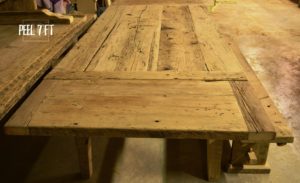 harvest table, durable tables Ontario, reclaimed wood tables Ontario, epoxy resin, Reinink, HD Threshing Floor Furniture, cottage tables Ontario, rustic tables Ontario, artisan tables Ontario, unique tables Ontario