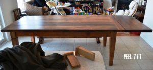 harvest table, durable tables Ontario, reclaimed wood tables Ontario, epoxy resin, Reinink, HD Threshing Floor Furniture, cottage tables Ontario, rustic tables Ontario, artisan tables Ontario, unique tables Ontario