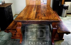 reclaimed wood tables Carlisle, Ontario, harvest tables Ontario, farmhouse tables Ontario, reclaimed wood tables Ontario, HD Threshing Floor Furniture