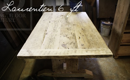 reclaimed wood table Kleinburg, Ontario, rustic furniture, mennonite furniture, harvest tables, amish furniture Ontario
