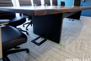 reclaimed wood boardroom table guelph, Ontario, epoxy, hemlock barnwood, boardroom table, conference table, modern furniture