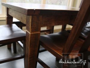 harvest table Toronto, amish furniture Ontario, mennonite furniture, Oakville, HD Threshing Floor Furniture, HD Threshing, farmhouse table, rustic table