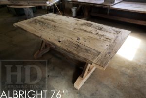 reclaimed wood tables Ontario, barnwood tables, sawbuck, HD Threshing Floor Furniture, HD Threshing, Gerald Reinink, farmhouse tables Ontario, harvest tables Toronto, Ontario, Toronto