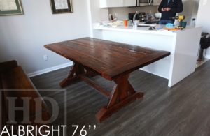 reclaimed wood tables Ontario, barnwood tables, sawbuck, HD Threshing Floor Furniture, HD Threshing, Gerald Reinink, farmhouse tables Ontario, harvest tables Toronto, Ontario, Toronto