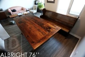 reclaimed wood tables Ontario, barnwood tables, sawbuck, HD Threshing Floor Furniture, HD Threshing, Gerald Reinink, farmhouse tables Ontario, harvest tables Toronto, Ontario, Toronto