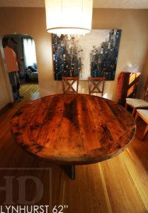 reclaimed wood tables Ontario, Lynhurst, London, epoxy, hemlock threshing floor, recycled wood furniture, HD Threshing Floor Furniture, Gerald Reinink, modern farmhouse, cottage, cottage life