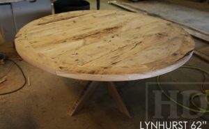 reclaimed wood tables Ontario, Lynhurst, London, epoxy, hemlock threshing floor, recycled wood furniture, HD Threshing Floor Furniture, Gerald Reinink, modern farmhouse, cottage, cottage life